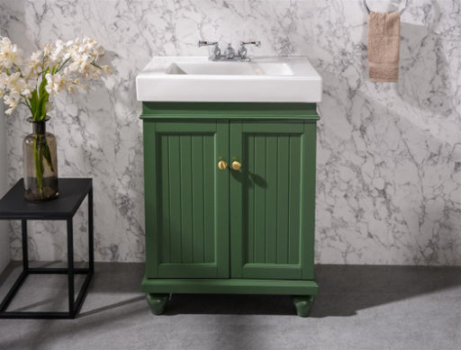 Legion Furniture | 24" Vogue Green Sink Vanity | WLF9324-VG Legion Furniture Legion Furniture   