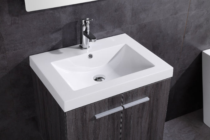 Legion Furniture | 24" Bathroom Vanity Without Mirror - PVC | WT5147-24-PVC Legion Furniture Legion Furniture   