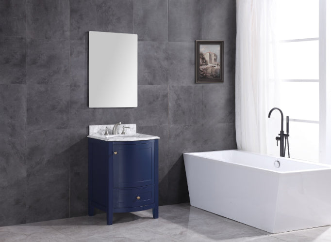 Legion Furniture | 24" Blue Bathroom Vanity Without Mirror - PVC | WT9309-24-B-PVC Legion Furniture Legion Furniture   