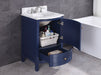 Legion Furniture | 24" Blue Bathroom Vanity Without Mirror - PVC | WT9309-24-B-PVC Legion Furniture Legion Furniture   