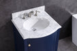 Legion Furniture | 24" Blue Bathroom Vanity Without Mirror - PVC | WT9309-24-B-PVC Legion Furniture Legion Furniture   