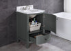 Legion Furniture | 24" Pewter Green Bathroom Vanity - PVC | WT9309-24-PG-PVC Legion Furniture Legion Furniture   
