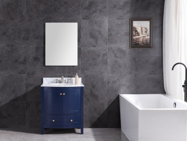 Legion Furniture | 30" Blue Bathroom Vanity - PVC | WT9309-30-B-PVC Legion Furniture Legion Furniture   