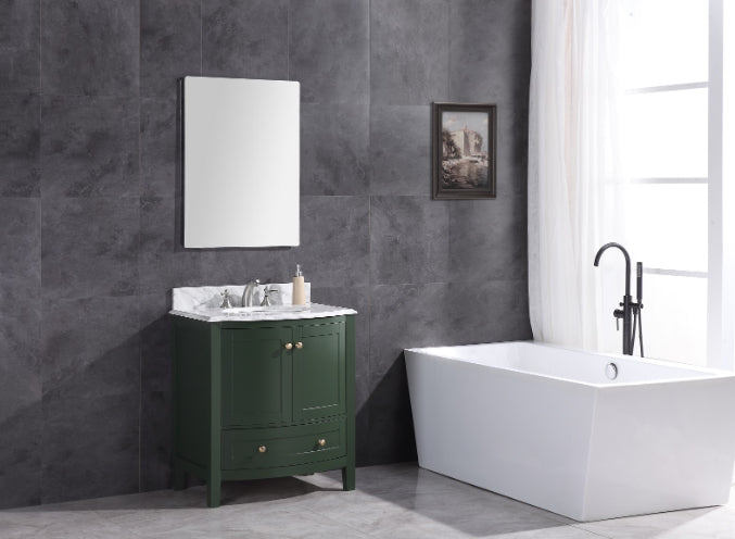 Legion Furniture | 30" Vogue Green Bathroom Vanity - PVC | WT9309-30-VG-PVC Legion Furniture Legion Furniture   