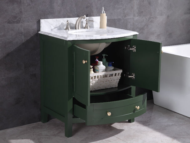 Legion Furniture | 30" Vogue Green Bathroom Vanity - PVC | WT9309-30-VG-PVC Legion Furniture Legion Furniture   