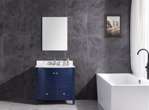 Legion Furniture | 36" Blue Bathroom Vanity - PVC | WT9309-36-B-PVC Legion Furniture Legion Furniture   