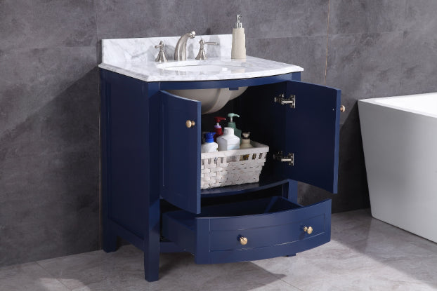 Legion Furniture | 36" Blue Bathroom Vanity - PVC | WT9309-36-B-PVC Legion Furniture Legion Furniture   