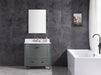 Legion Furniture | 36" Pewter Green Bathroom Vanity - PVC | WT9309-36-PG-PVC Legion Furniture Legion Furniture   