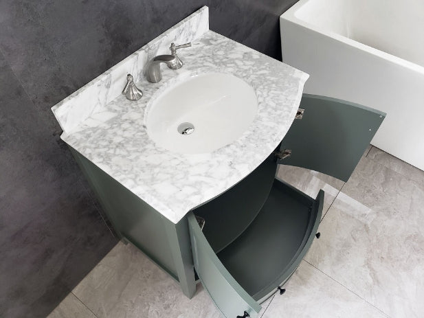 Legion Furniture | 36" Pewter Green Bathroom Vanity - PVC | WT9309-36-PG-PVC Legion Furniture Legion Furniture   