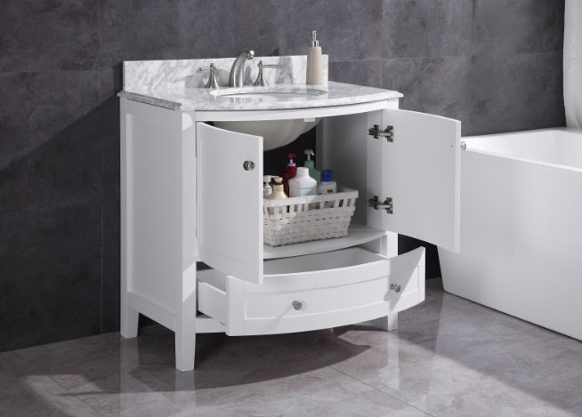 Legion Furniture | 36" White Bathroom Vanity - PVC | WT9309-36-W-PVC Legion Furniture Legion Furniture   