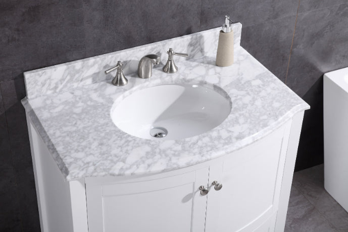 Legion Furniture | 36" White Bathroom Vanity - PVC | WT9309-36-W-PVC Legion Furniture Legion Furniture   