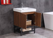 Legion Furniture | 24" Bathroom Vanity With Mirror And Side Cabinet- PVC | WT9324-24-PVC Legion Furniture Legion Furniture   
