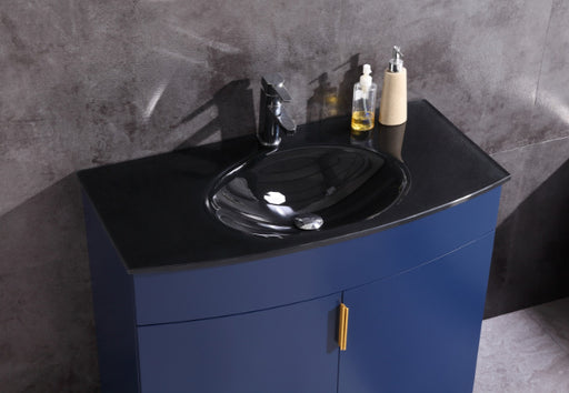 Legion Furniture | 36" Blue Bathroom Vanity - PVC | WTM8130-36-B-PVC Legion Furniture Legion Furniture   