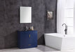 Legion Furniture | 36" Blue Bathroom Vanity - PVC | WTM8130-36-B-PVC Legion Furniture Legion Furniture   