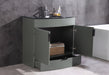 Legion Furniture | 36" Pewter Green Bathroom Vanity - PVC | WTM8130-36-PG-PVC Legion Furniture Legion Furniture   