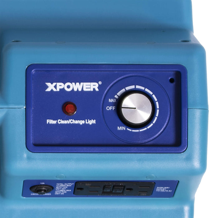 XPOWER | X-4700A Professional Variable Speed, 3-Stage HEPA Air Scrubber XPOWER - Air Scrubber XPOWER   