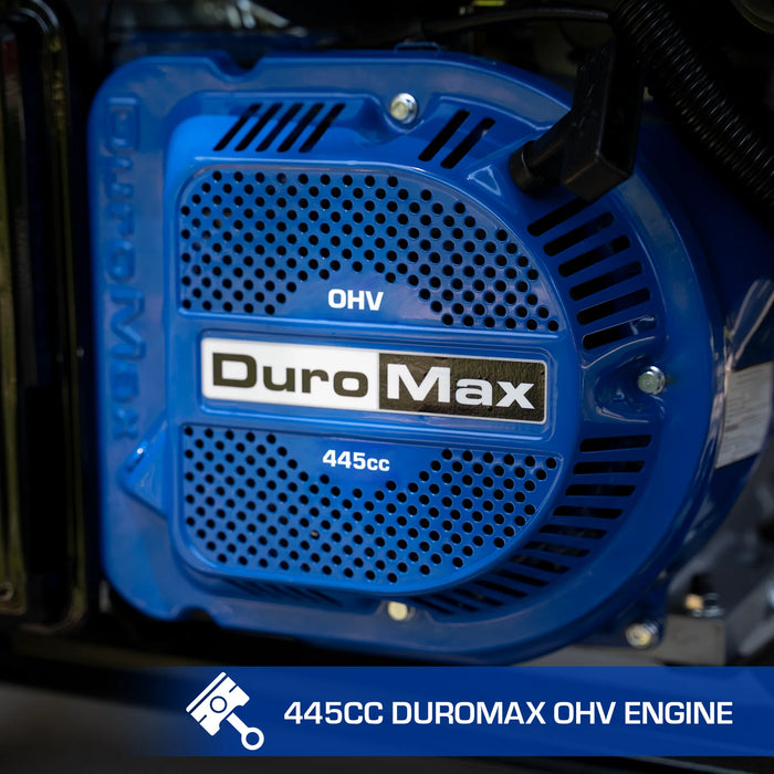 DuroMax | XP10000EH Dual Fuel Portable Generator | 10,000-Watt/8,500-Watt 439cc Electric Start DuroMax - Generator DuroMax   