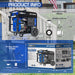 DuroMax | XP15000E Gas Powered Portable Generator | 15,000-Watt/12,000-Watt 713cc V-Twin Electric Start DuroMax - Generator DuroMax   