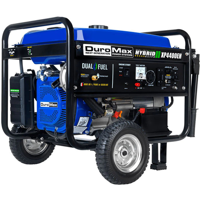 DuroMax | XP4400EH Dual Fuel Portable Generator | 4,400-Watt/3,500-Watt 210cc Electric Start DuroMax - Generator DuroMax   