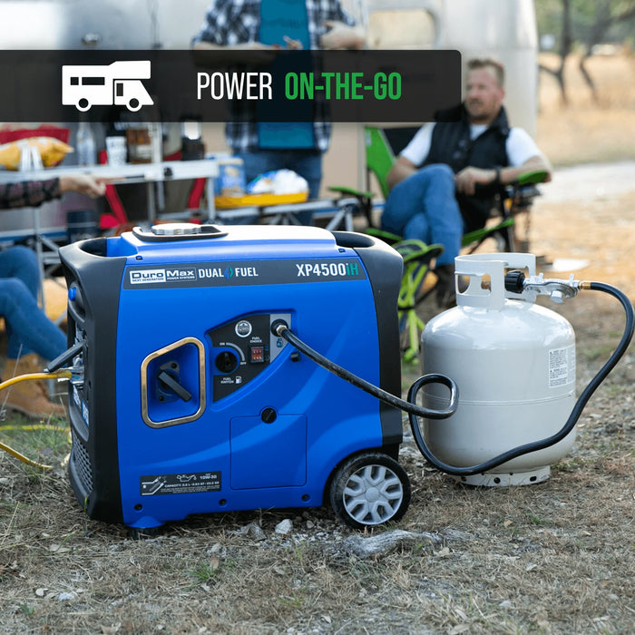 DuroMax | Dual Fuel Portable Digital Inverter Generator 50-State | 4,500 Watt DuroMax - Generator DuroMax   