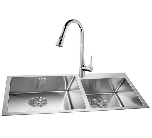 Legion Furniture | UPC Kitchen Faucet With Deck Plate, Polished Chrome | ZK88402AB-PC Legion Furniture Legion Furniture   