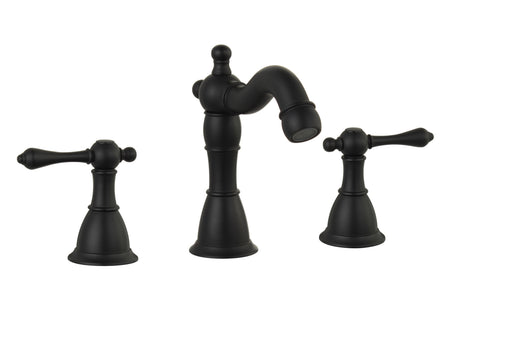 Legion Furniture | 8" UPC Widespread Faucet With Drain - Matt Black | ZL20518-BL Legion Furniture Legion Furniture   