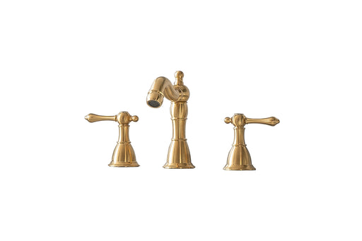 Legion Furniture | 8" UPC Widespread Faucet With Drain - Brushed Gold | ZL20518-G Legion Furniture Legion Furniture   