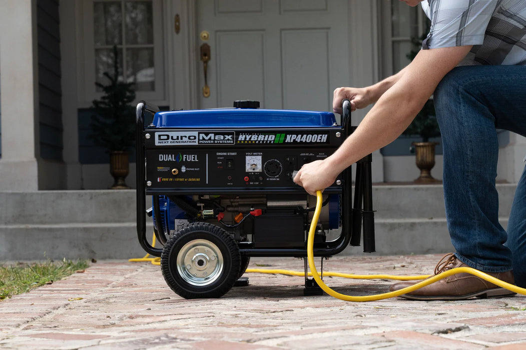 DuroMax | XP4400EH Dual Fuel Portable Generator | 4,400-Watt/3,500-Watt 210cc Electric Start DuroMax - Generator DuroMax   