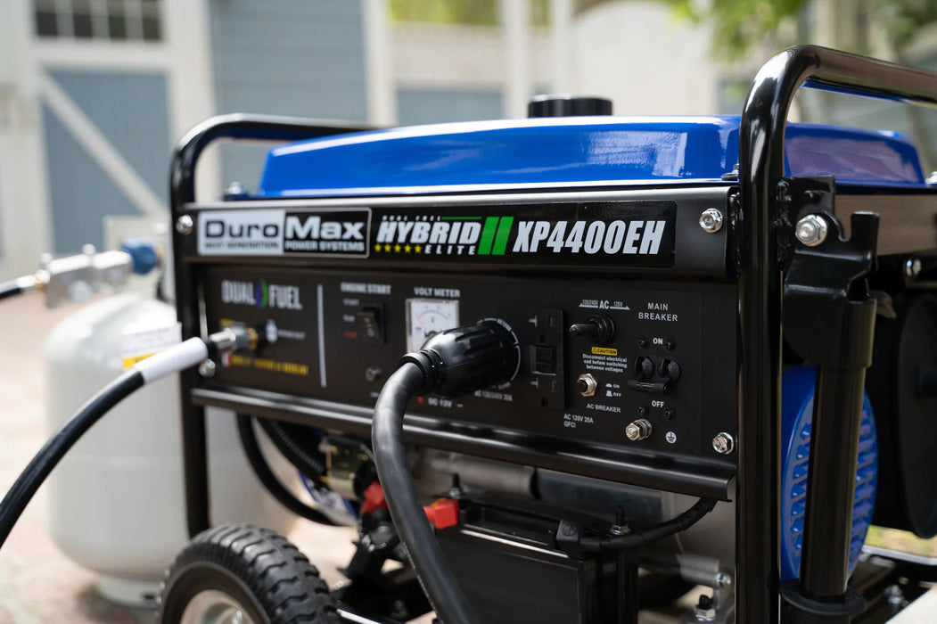 DuroMax | XP4400EH Dual Fuel Portable Generator | 4,400-Watt/3,500-Watt 210cc Electric Start DuroMax - Generator DuroMax   