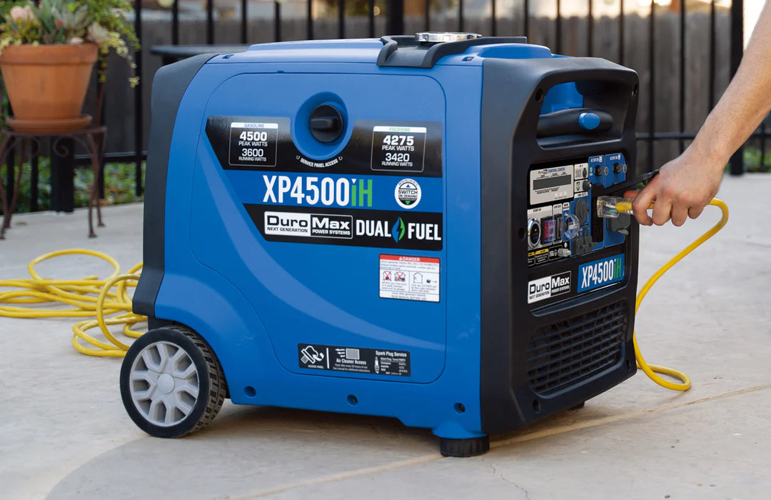 DuroMax | Dual Fuel Portable Digital Inverter Generator 50-State | 4,500 Watt DuroMax - Generator DuroMax   