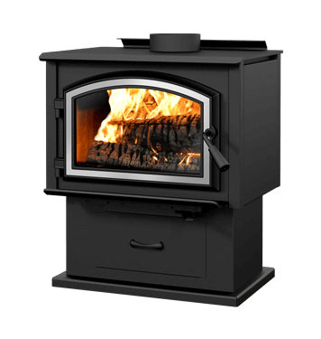 Empire Stove | Gateway 1700 Freestanding Wood Stove | 65,000 BTUs Empire Stove - Wooden Stove Empire Stove   