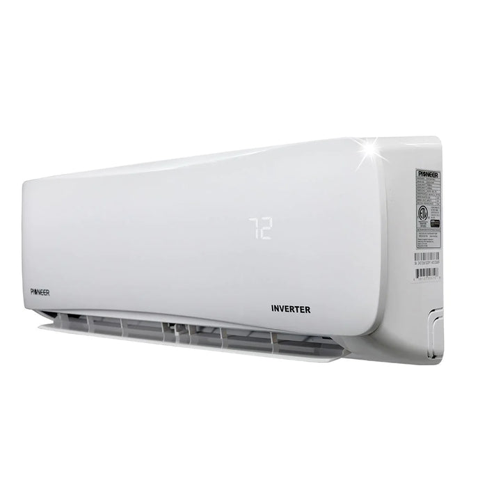 Pioneer | 9,000 BTU 21.5 SEER2 Ductless Mini-Split Inverter+ Air Conditioner Heat Pump System Full Set 115V Pioneer - Mini-Split, Inverter, AC, and Heat Pump Pioneer   