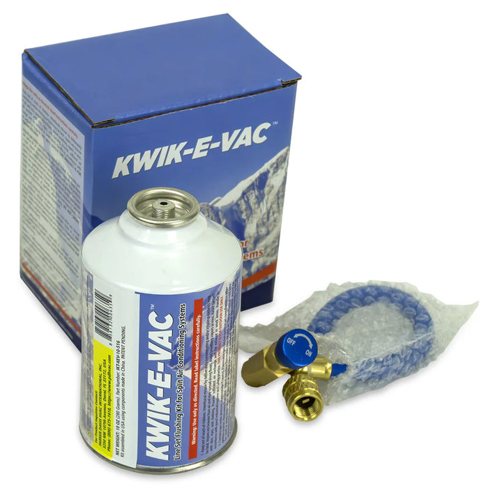 Pioneer | KWIK-E-VAC Line Set Flushing Kit Installation Simplifier for Mini Split Air Conditioning Systems