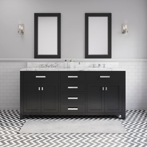 Water Creation | Madison 72" Espresso Double Sink Bathroom Vanity Water Creation - Vanity Water Creation   