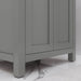 Water Creation | Myra 24" Cashmere Grey MDF Single Bowl Ceramics Top Vanity With Double Door Water Creation - Vanity Water Creation   