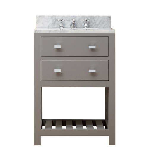 Water Creation | Madalyn 24" Cashmere Grey Single Sink Bathroom Vanity Water Creation - Vanity Water Creation No Mirror No Faucet 