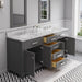 Water Creation | Madison 72" Cashmere Grey Double Sink Bathroom Vanity Water Creation - Vanity Water Creation   