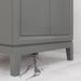 Water Creation | Elise 24" Integrated Ceramic Sink Top Vanity in Cashmere Grey Water Creation - Vanity Water Creation   