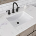 Water Creation | Oakman 30" Single Sink Carrara White Marble Countertop Bath Vanity in Grey Oak Water Creation - Vanity Water Creation   