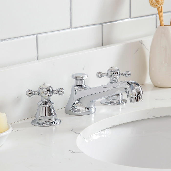 Water Creation | Queen 30" Single Sink Quartz Carrara Vanity In Cashmere Grey Water Creation - Vanity Water Creation   