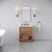 Water Creation | Oakman 30" Mango Wood Single Sink Carrara White Marble Countertop Bath Vanity Water Creation - Vanity Water Creation   