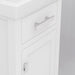 Water Creation | Mia 18" Pure White MDF Single Bowl Ceramics Top Vanity With Single Door Water Creation - Vanity Water Creation   