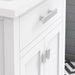 Water Creation | Myra 24" Pure White MDF Single Bowl Ceramics Top Vanity With Double Door Water Creation - Vanity Water Creation   