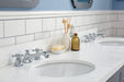 Water Creation | Queen 72" Double Sink Quartz Carrara Vanity In Cashmere Grey Water Creation - Vanity Water Creation   