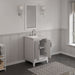 Water Creation | Elizabeth 24" Single Sink Carrara White Marble Vanity In Pure White Water Creation - Vanity Water Creation   