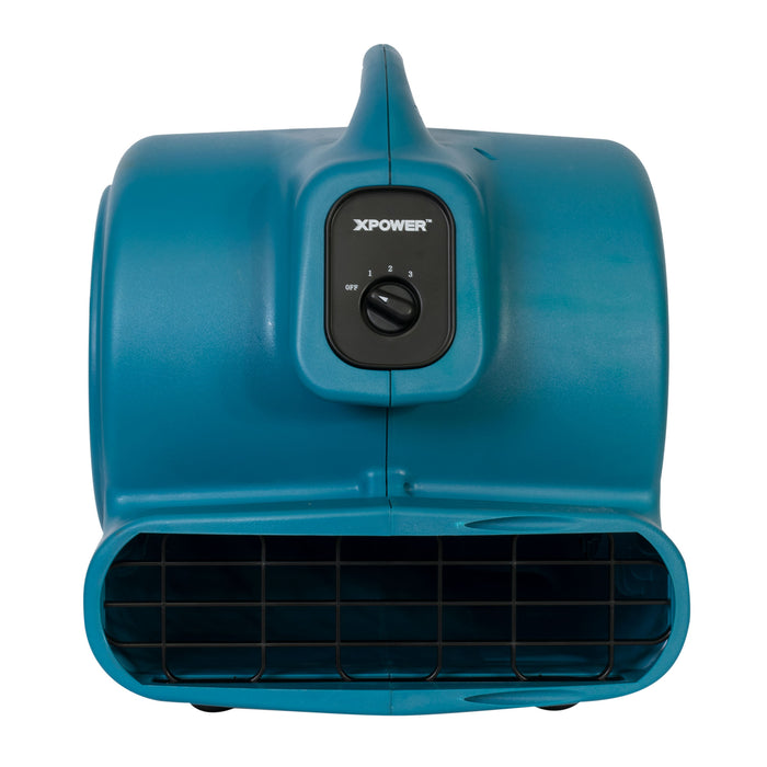 XPOWER | P-800-Blue | 3/4 HP, 3200 CFM, 7.5 Amps, 3-Speed Air Mover XPOWER - Centrifugal Air Mover XPOWER   