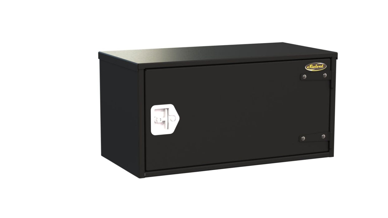 Swivel | 3 Drawer Underbody Road Box Main Door & Drawers Hinged On Left Side Swivel - Tool Storage Swivel Storage Solutions   