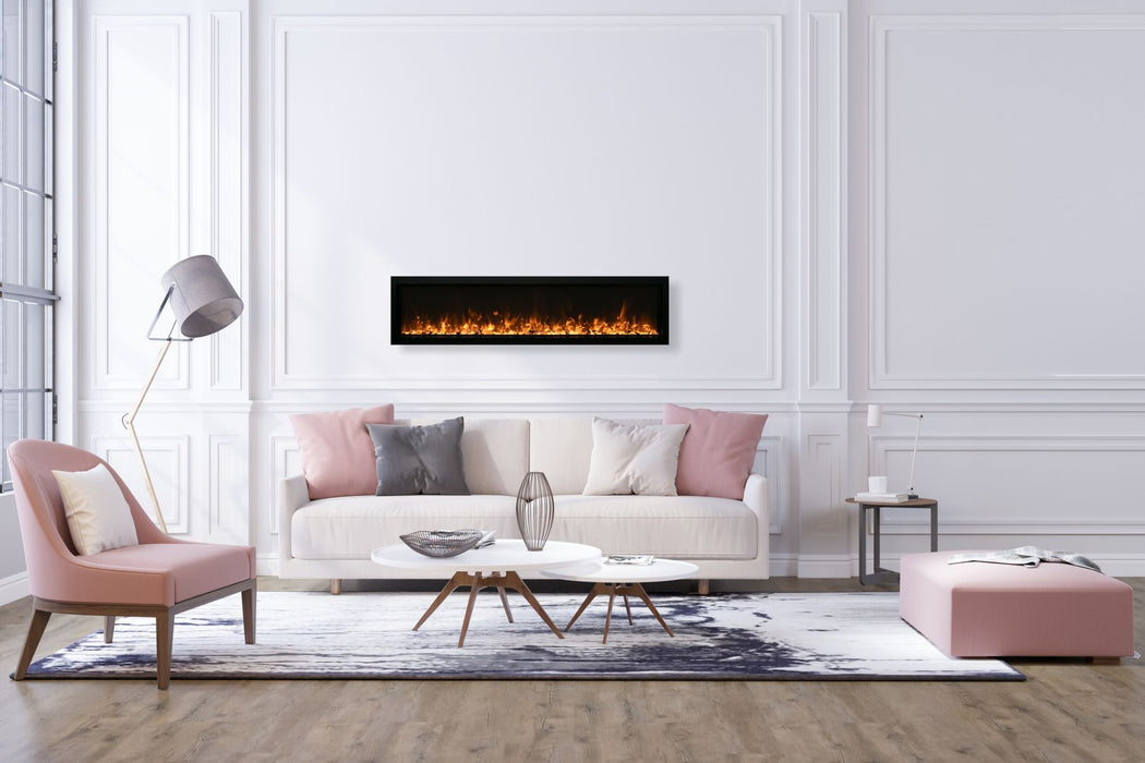 Amantii | Symmetry Xtra-Slim | Smart Electric Built-In Fireplace Amantii - Electric Fireplace Amantii   