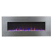 Touchstone | AudioFlare 50" Recessed Mounted Electric Fireplace, Stainless Touchstone - Electric Fireplace Touchstone   