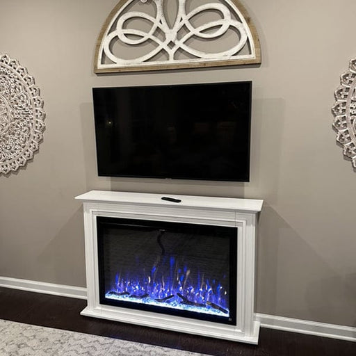 Touchstone | Forte 40" Elite Electric Fireplace, Black Touchstone - Electric Fireplace Touchstone   
